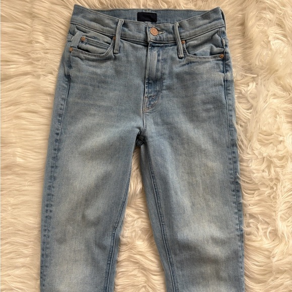Mother Dazzler Mid Rise Straight Leg Jeans - Picture 3 of 9